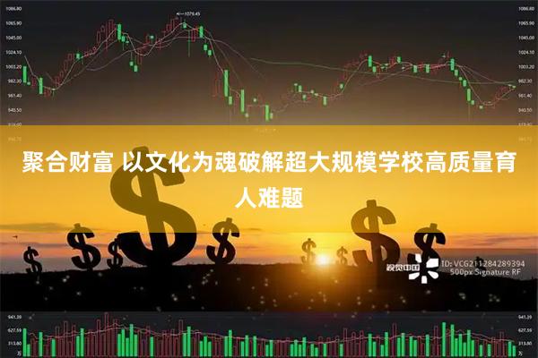 聚合财富 以文化为魂破解超大规模学校高质量育人难题
